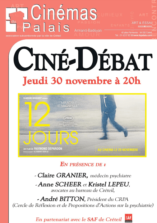 Sabrina a vu « 12 jours »