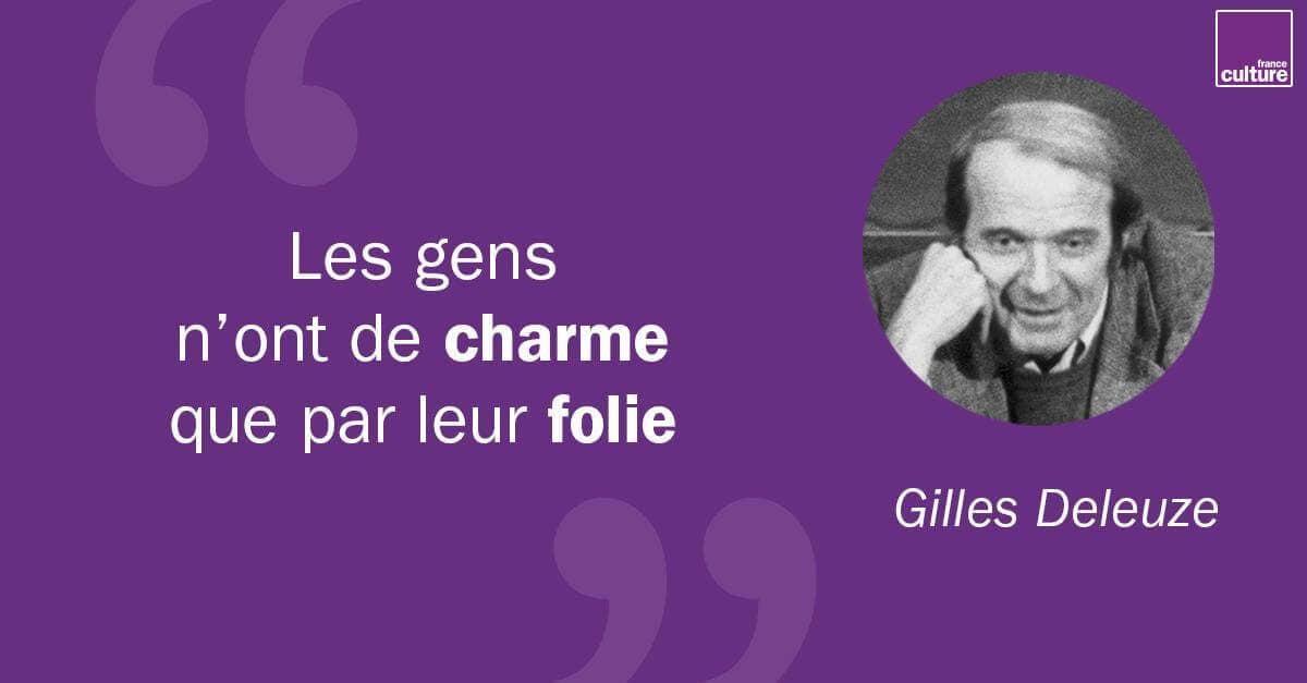 « Délire et désir », création radiophonique avec Gilles Deleuze [2H51min]