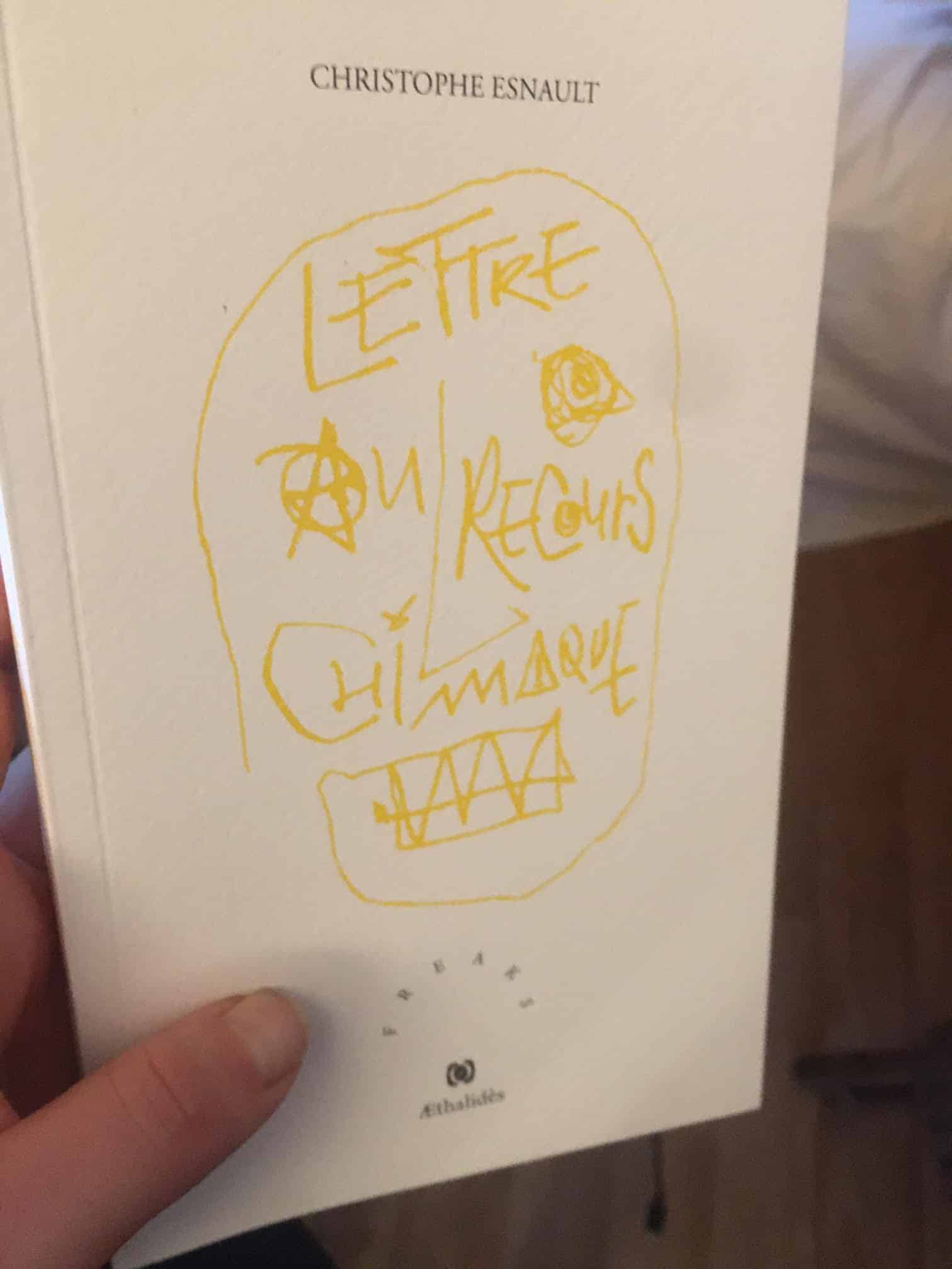 « Lettre au recours chimique » – Christophe Esnault