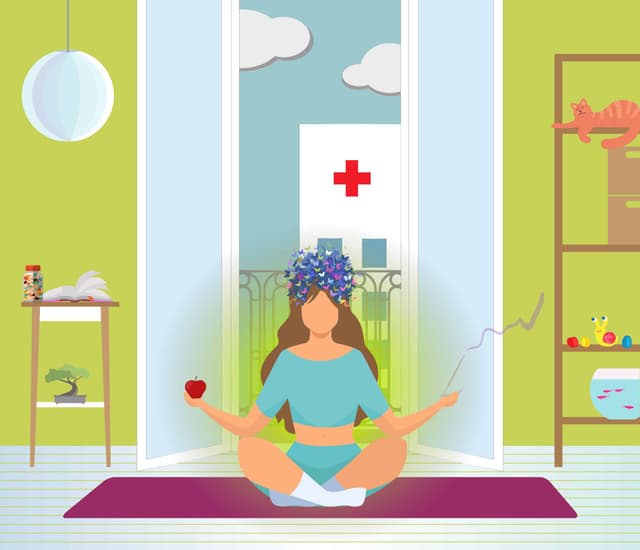 rester chez soi en crise maniaque